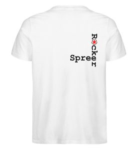 SpreeRocker - Black Cross - Herren Premium Organic Shirt-3