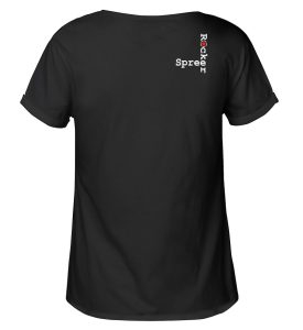 SpreeRocker - JUST GO - Damen RollUp Shirt-16