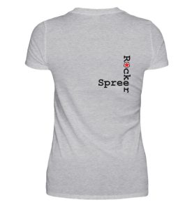 SpreeRocker - Black Cross - Damenshirt-17