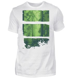 Nature Green Wood - Herren Shirt-3