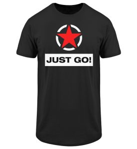 JUST GO! Red Star - Herren Long Tee-16