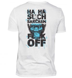 Such Sarcasm - FUCK OFF - Herren Shirt-3
