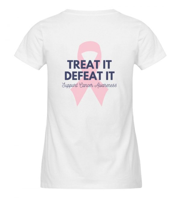 Treat it - Defeat it - Damen Premium Organic Shirt-3