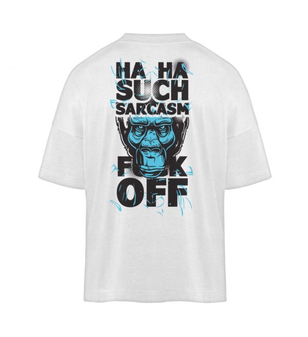 Such Sarcasm - FUCK OFF - Organic Oversized Shirt ST/ST-3