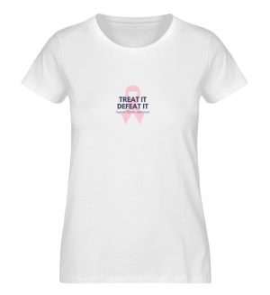 Treat it - Defeat it - Damen Premium Organic Shirt-3