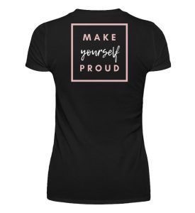 Make yourself proud - V-Neck Damenshirt-16