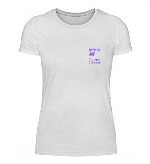 Human being violett - Damenshirt-3
