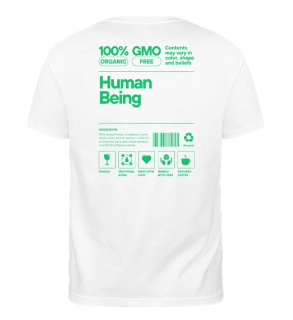 Human being green - Herren Organic Shirt-3