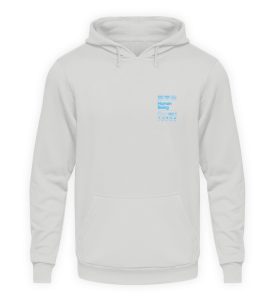Human being - hellblau - Unisex Kapuzenpullover Hoodie-23